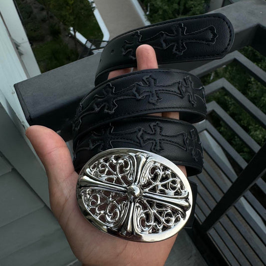 silver cross belt